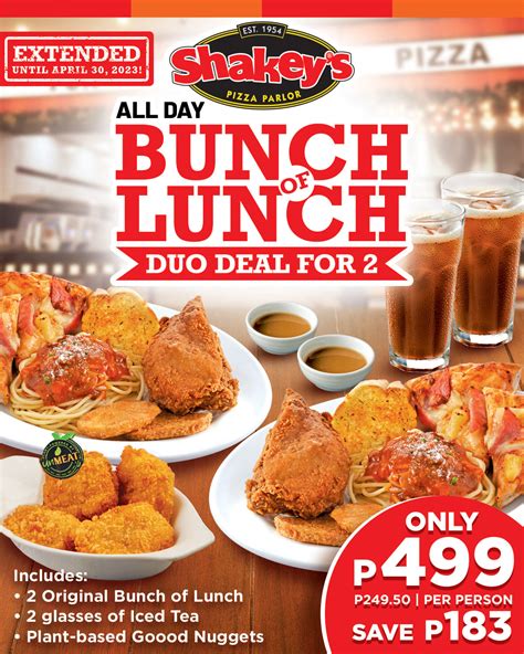 shakeys deals|Shakey’s Duo Deal .